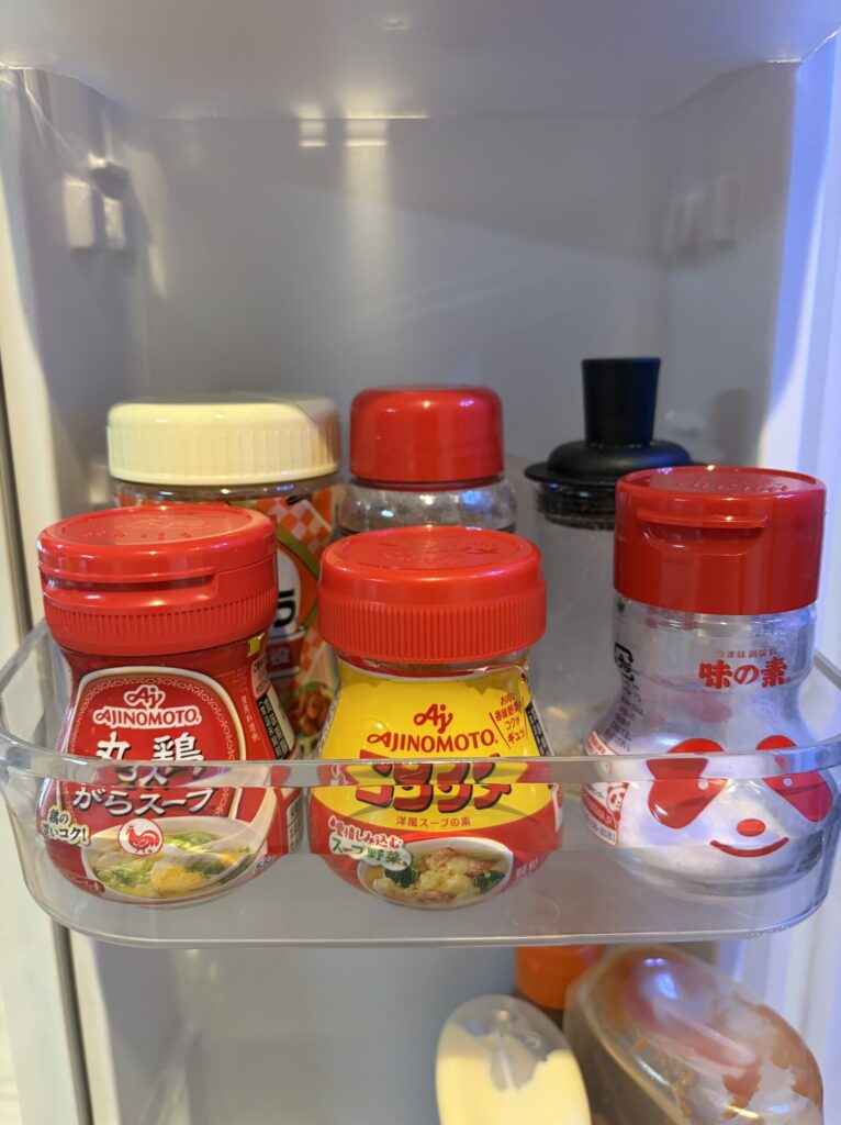 冷蔵庫左ドア 3段目 よく使う調味料 収納実例