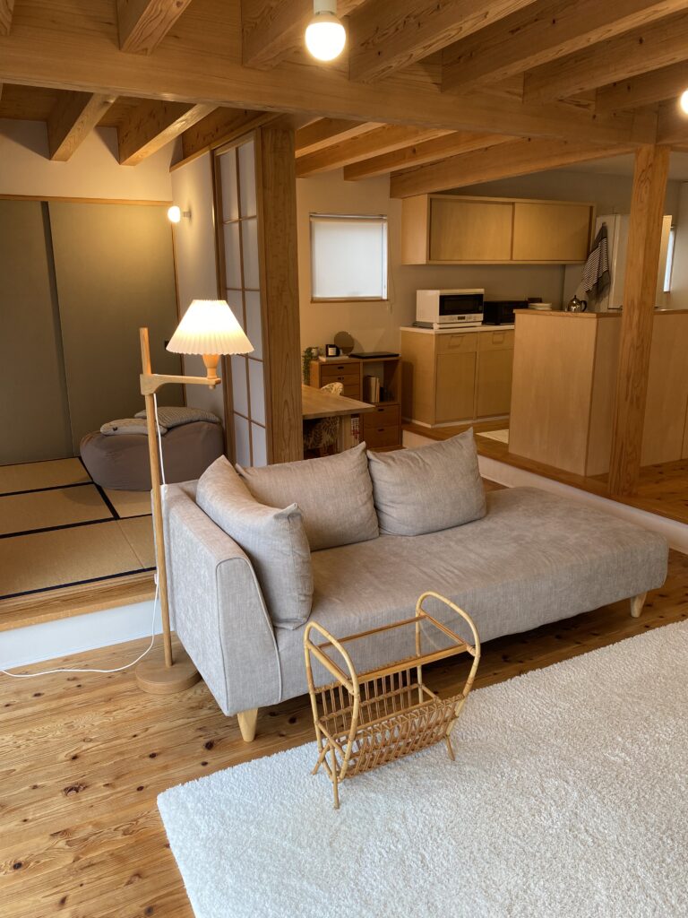 フロアライトの写真